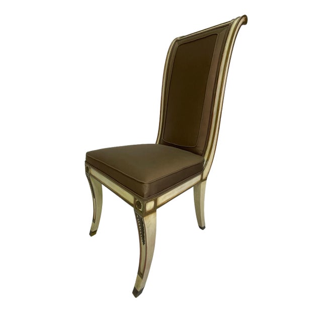 Mid 20th Century Mid-20th Century Directoire-Style Dining Chairs, Set of 6 For Sale - Image 5 of 16