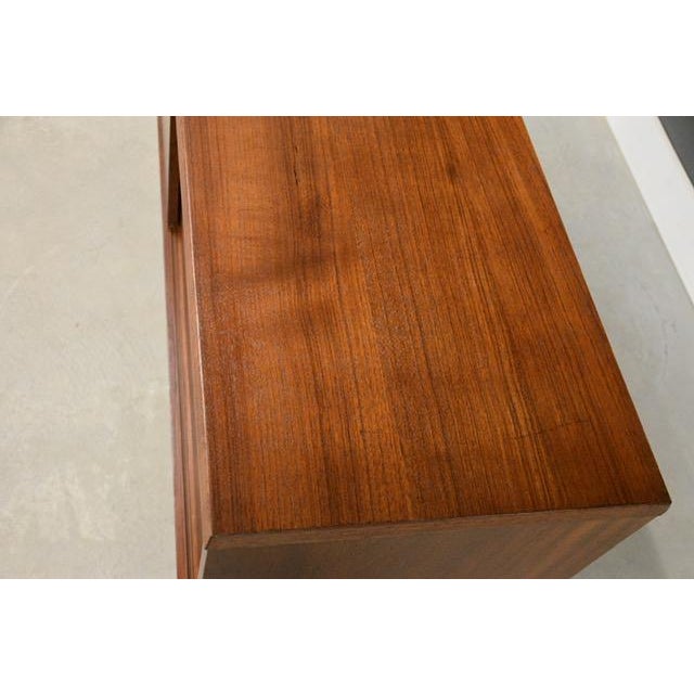 Refinished 59” Danish Modern Teak Credenza For Sale - Image 11 of 11