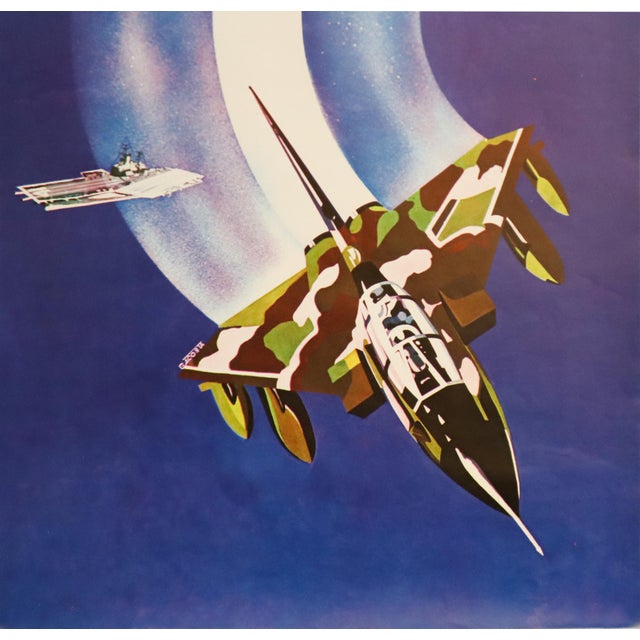 Brutalist 1991 Cuban Poster, Central America: No to the Imperialist Bases!, by Ospaaal, G. Acosta For Sale - Image 3 of 3