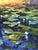 Barbara Applegate (American, b. 1954) Impressionist Water Lilies For Sale - Image 15 of 15