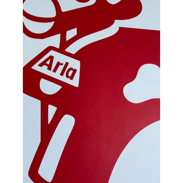 Mikael Reuter, Mjölk, Exibition Poster Ur Killektonen Sweden Pop Art, Printed in Sweden For Sale - Image 13 of 14