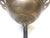 Vintage Brass Rams Head Pedestal Stand With Glass Bowl Catchall For Sale In West Palm - Image 6 of 9