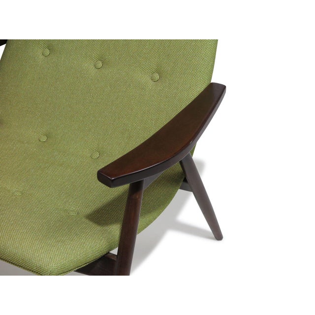 Green Mid-Century Modern Lounge Chair Attributed to Allan Gould For Sale - Image 8 of 11