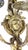 Antique Art Nouveau Empire Bronze Wall Lamps from Unbekannt, 1920s, Set of 2 For Sale - Image 10 of 11