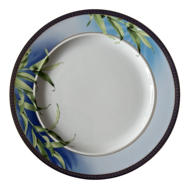 Jungle Salad Plate by Versace for Rosenthal, 1990s For Sale