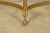 LaBarge Hollywood Regency Brass and Glass Hooved Feet Cocktail Table, Circa 1960s For Sale - Image 10 of 12