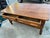 Antique Arts and Crafts Oak Library Desk Writing Table Wirh Shelf Mission Style For Sale In Sacramento - Image 6 of 18