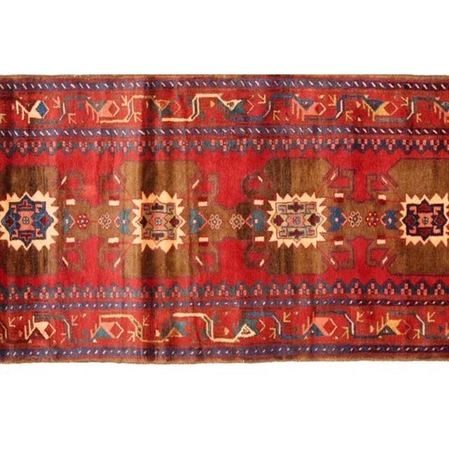 1970s 1970s Vintage Persian Hamadan Rug For Sale - Image 5 of 11