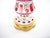 Raspberry Pink Antique Bohemian Cranberry Crystal, Painted and Gilt Gold Decorated Table Lamp For Sale - Image 8 of 12