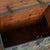 Original Hand Painted Blue Swedish Dome Top Pine Trunk Dated 1852 For Sale - Image 4 of 18