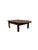 A simple and refined vintage coffee table dating back to the early 1900s, crafted from larch wood and featuring an elegant...