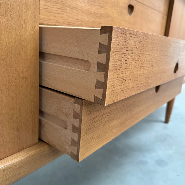 Vintage Sideboard in Oak by W.H. Klein for Bramin, Denmark, 1960s For Sale - Image 9 of 17