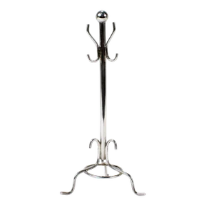 Vintage Signed Sterling Silver Doll House Miniature Coat Rack
