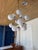 1970’s Mid-Century Modern Lightolier 12-Light Atomic Chrome & Milk Glass Sputnik Chandelier For Sale - Image 10 of 12