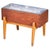 Danish Teak and Beech Planter with Zinc Liner, 1950s For Sale - Image 9 of 9