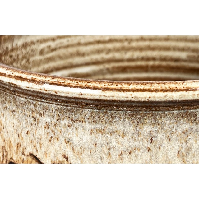 Vintage Danish Studio Pottery Planters from Aase & Leif Vange Keramik, 1988, Set of 2 For Sale - Image 9 of 18