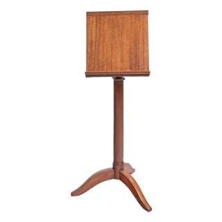 Antique Music Stand in Walnut, 1840 For Sale