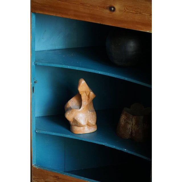 Antique Two-Part Pine Corner Cabinet For Sale - Image 14 of 18