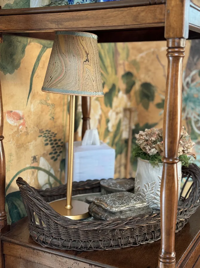 Maison Maison Design Tan Marble Shade Cover - Thumbnail 4