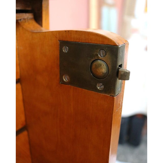 Scandinavian Biedermeier Chest of Drawers with Secretaire For Sale - Image 17 of 18