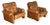 1970s C & B Italia Leather Lounge Chairs For Sale