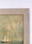 Wood Late 20th Century Van Gogh Wood Transfer Print, Coastal Greywashed Wood Frame Wall Art For Sale - Image 7 of 9