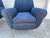Gigi Radice 1950s Pair of Italian Modern Gio Ponti Inspired Lounge Chairs For Sale - Image 4 of 14