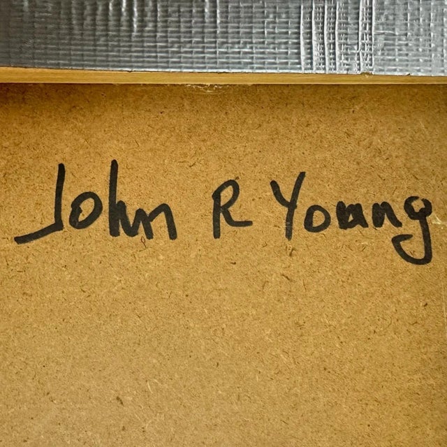 A Large Trompe l'Oeil Still Life With Violin, Oil on Board After William Harnett For Sale - Image 9 of 9