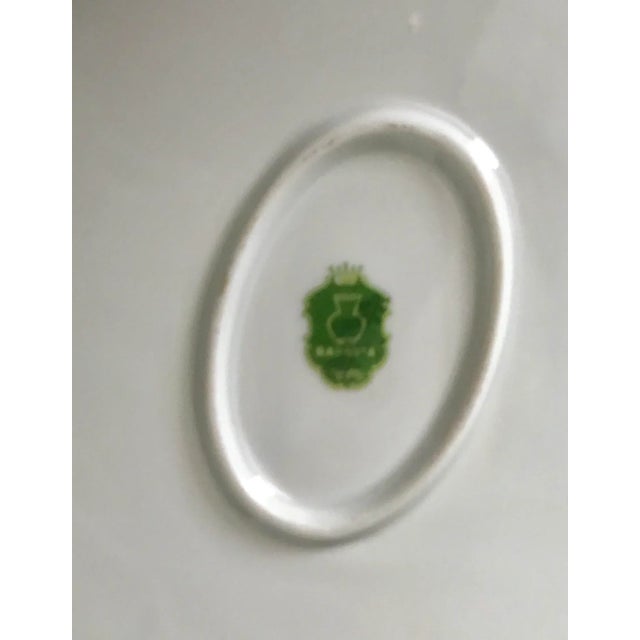 Late 20th Century Vintage German Gilt Pheasant Wildlife Serving Platters - a Pair For Sale - Image 5 of 7