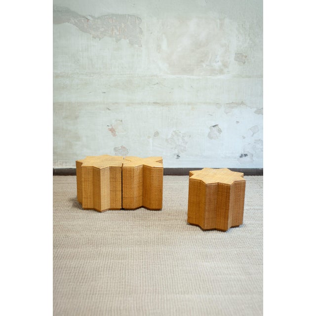 1960s Stella and Croce Side Tables from Vivai del Sud, 1960s, Set of 3 For Sale - Image 5 of 14