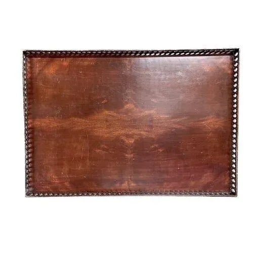 Antique Reticulated Gallery Topped Table For Sale - Image 4 of 6