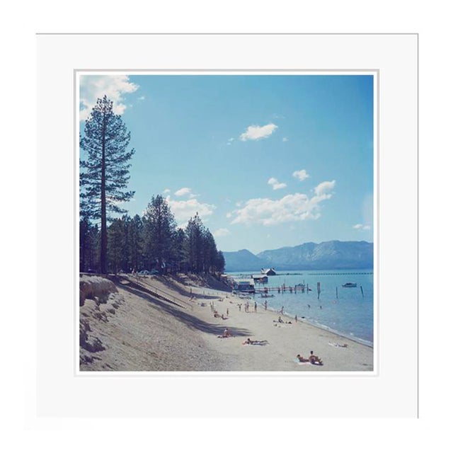 Contemporary El Dorado Beach 1959 by Slim Aarons White Framed C-Print For Sale