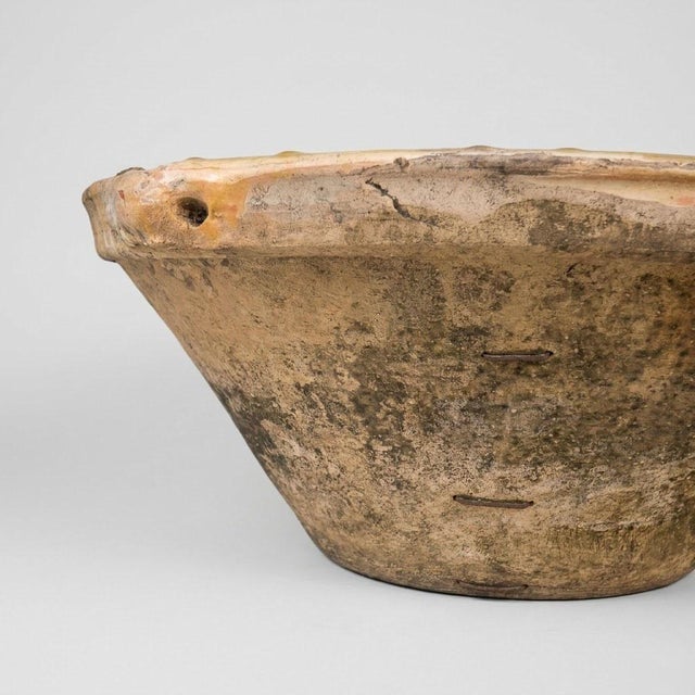 19th Century Large Glazed Terracotta Estate Tian For Sale - Image 4 of 17