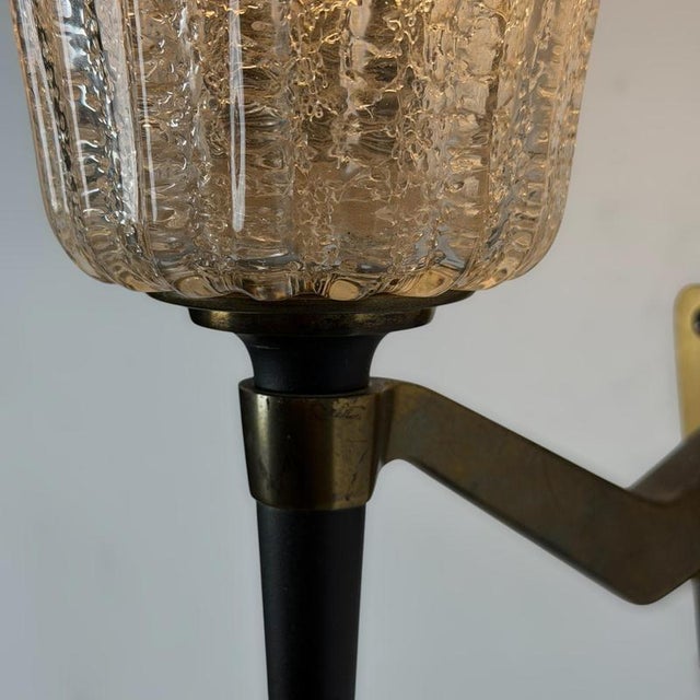 Large Murano Sconces attributed to Archimede for Seguso Vetri D Arte, 1940s, Set of 2 For Sale - Image 15 of 18
