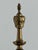 Vintage Brass Coat Rack with Rotating Crown and Fluted Column, 1960s For Sale - Image 12 of 18