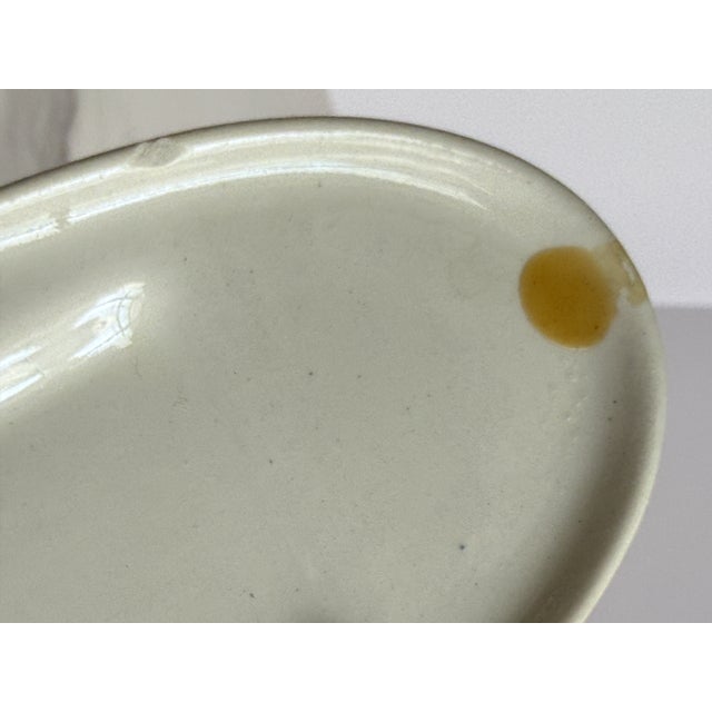 Mid-Century Ceramic Butter Dish For Sale - Image 4 of 4