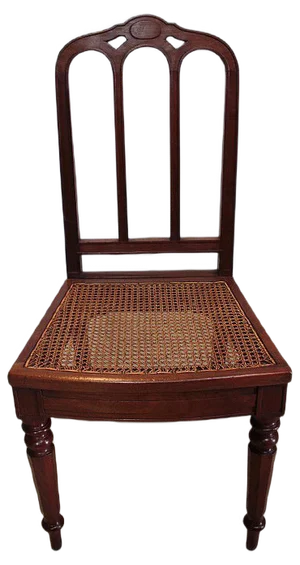 Antique Mahogany Dining Chairs, Set of 6