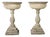 English Pair of 19th Century Cast Stone Planters For Sale