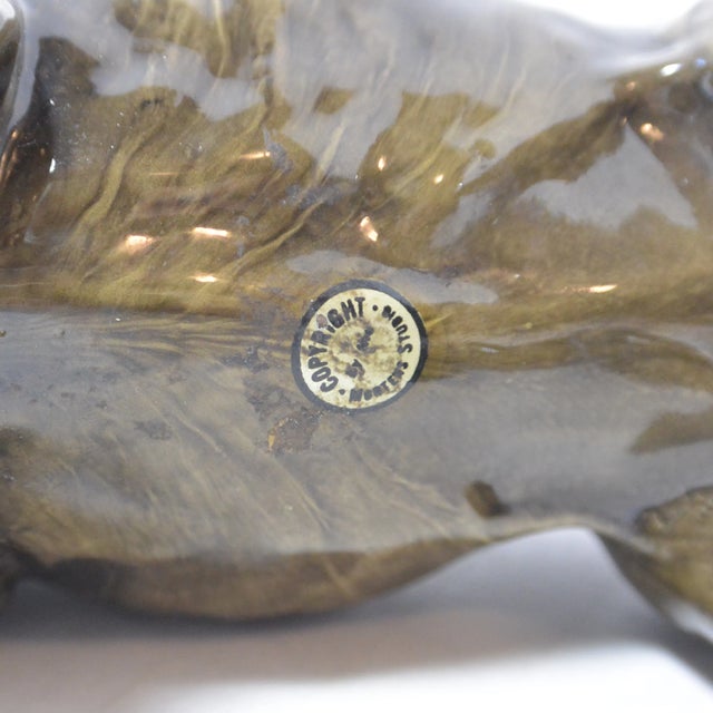 Gray 1930s English Sheepdog Figurine Mortens Studio For Sale - Image 8 of 8