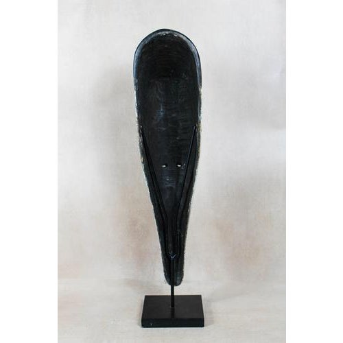 Fang Mask on Stand For Sale - Image 4 of 5