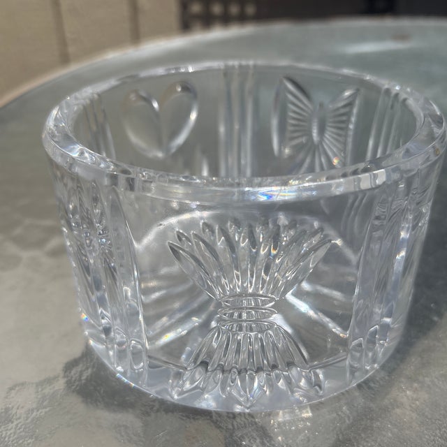 Modern 1990s Waterford 5 Toasts Wine Coaster For Sale - Image 3 of 6