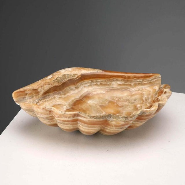 Shell Shaped Onyx Trinket Tray For Sale - Image 8 of 8