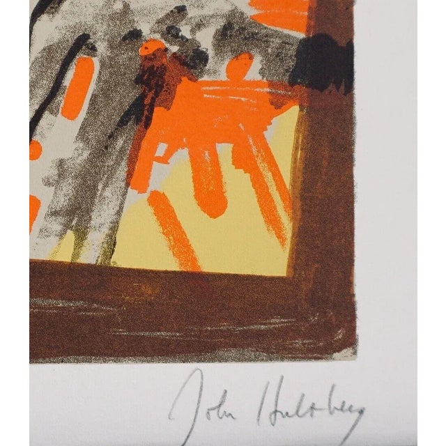 Artist: John Hultberg Title: Greenhouse Medium: Serigraph Signed: Hand Signed Edition: 142/200 Measurements: 38" x 26"...