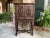 Antique French Carved Walnut Cabinet Bar Renaissance Wine Server Baroque C1890 For Sale - Image 4 of 13