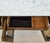 Drexel Et Cetera Art Nouveau Leaded Glass Marble Top Buffet Sideboard Dry Bar For Sale - Image 11 of 15