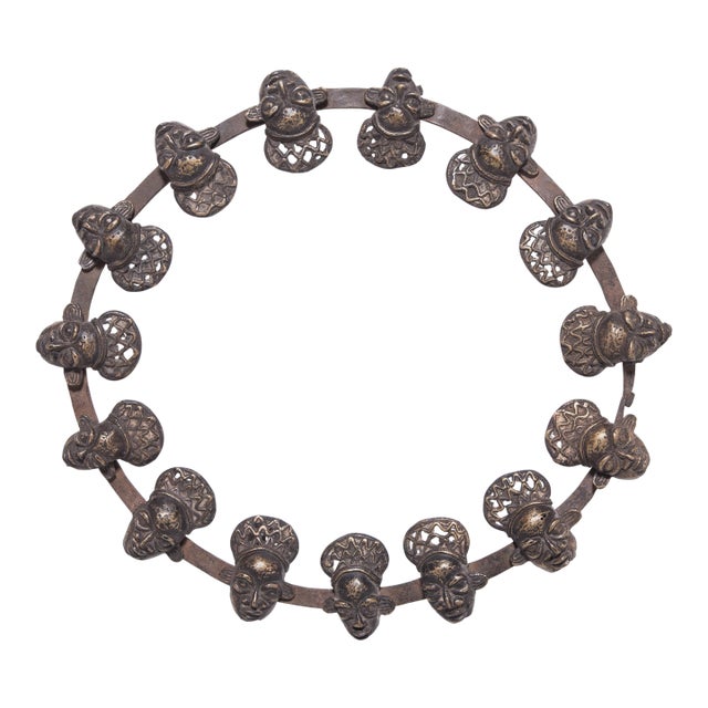 Bamun Copper Necklace, C. 1900 For Sale