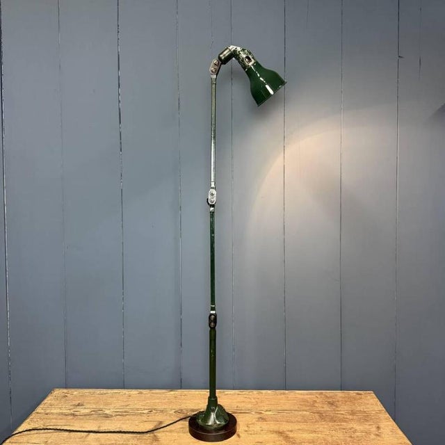 Dark Green Three-Arm Machine Lamp by Mek Elek For Sale - Image 12 of 18