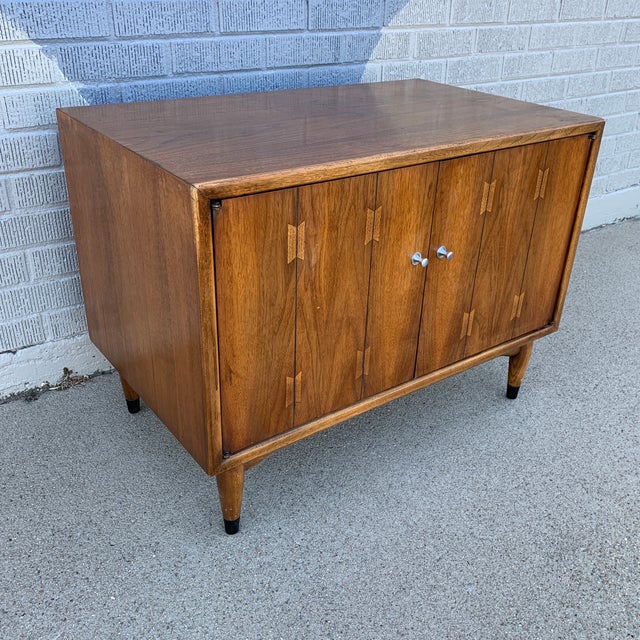 Mid-Century Modern Mid-Century Modern Lane Record Cabinet For Sale - Image 3 of 11