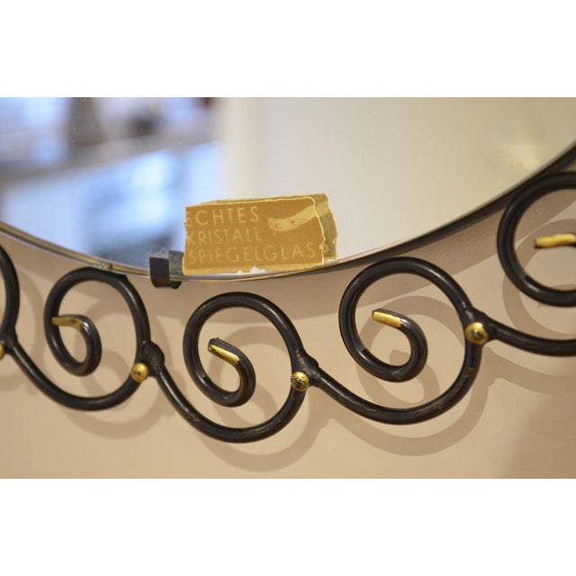 1960s Vintage Sunburst Mirror, 1960s For Sale - Image 5 of 6