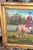 Vintage Framed English Traditional Equestrian Oil Painting on Canvas For Sale - Image 4 of 10